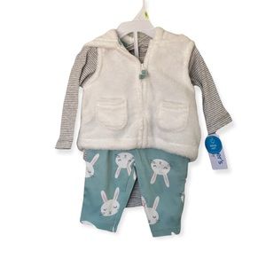 CARTERS Bunny set NWT
